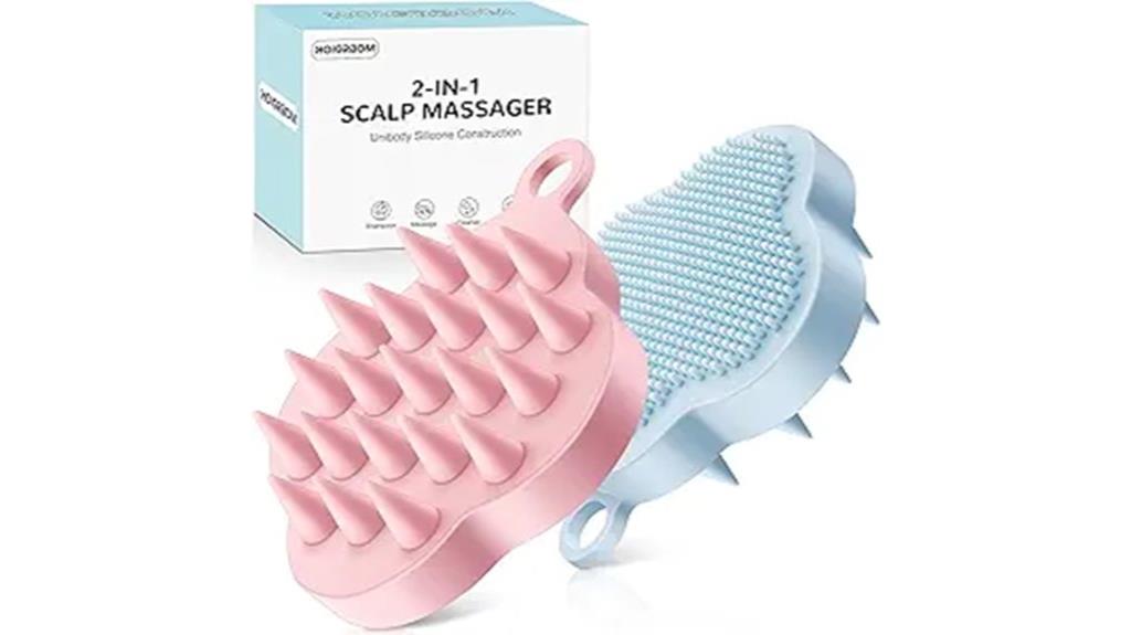 silicone hair scalp massagers