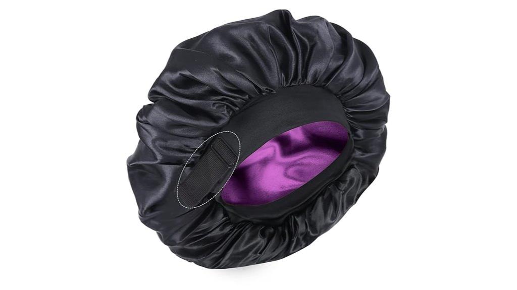 silk satin sleep bonnet