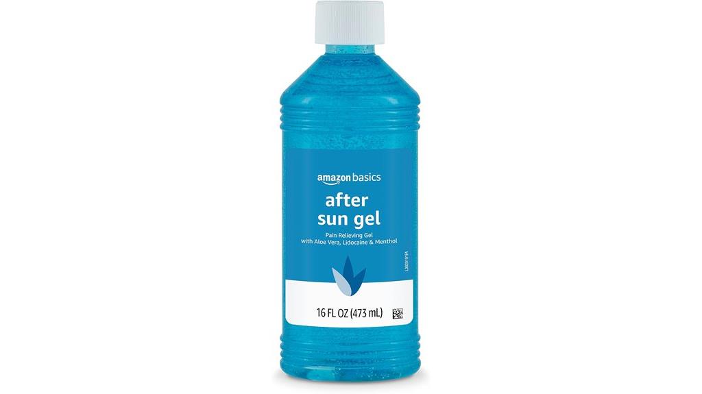 soothing aloe after sun
