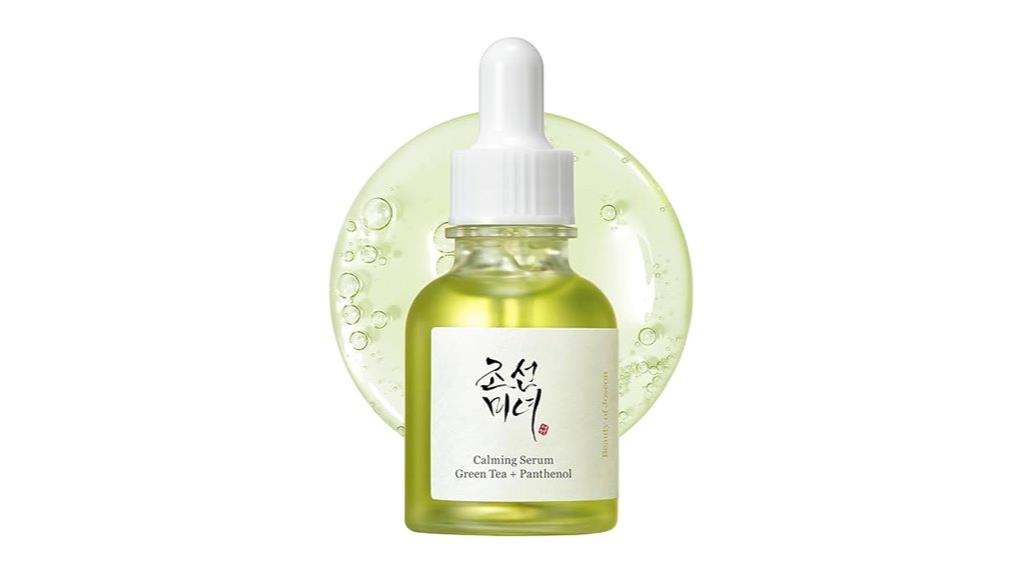 soothing green tea serum