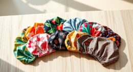 stylish eco friendly shower caps