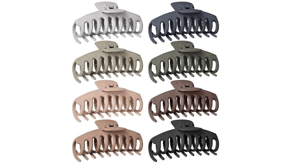 stylish hair claw set