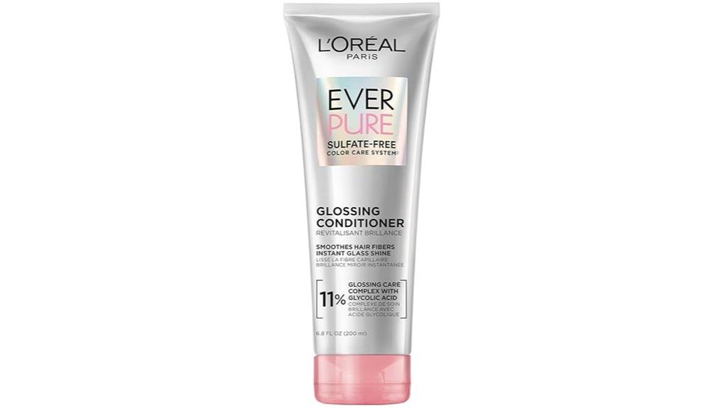 sulfate free glossy hair conditioner