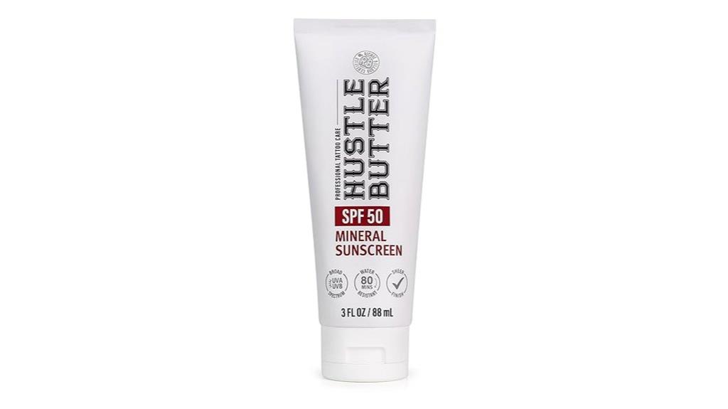 tattoo sunscreen hydrating lotion