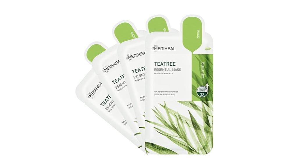 tea tree face mask pack