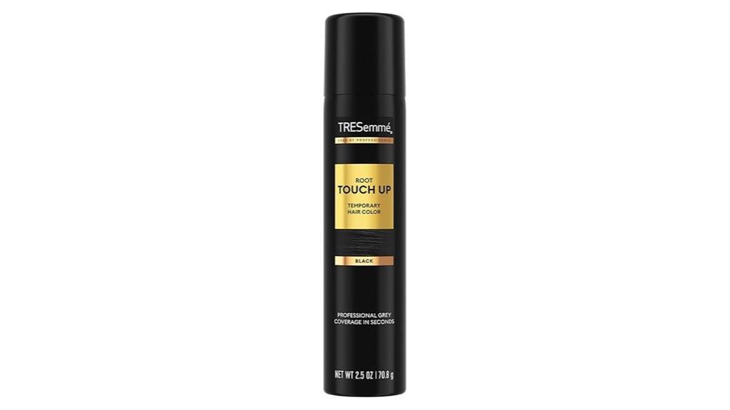 temporary black hair spray