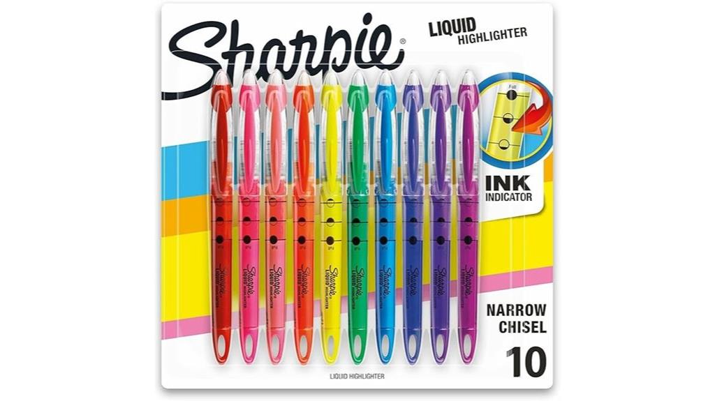 ten liquid highlighters