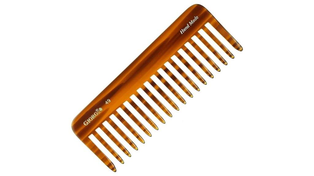 thick curly hair comb