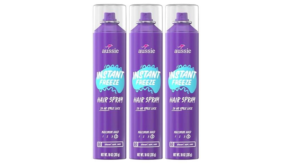 three pack hair spray