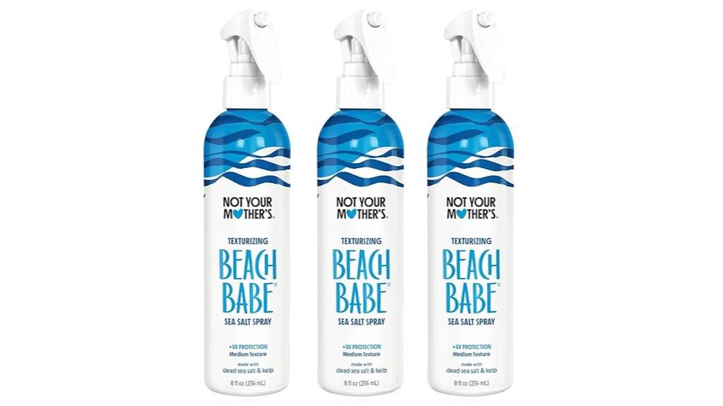 three pack sea salt spray