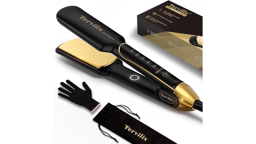 titanium flat iron