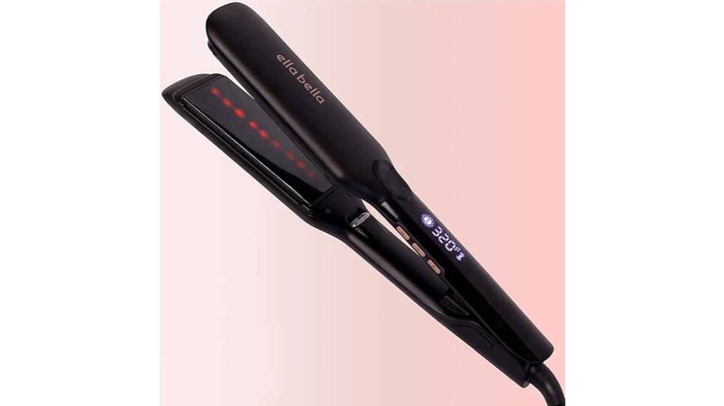 titanium infrared hair straightener