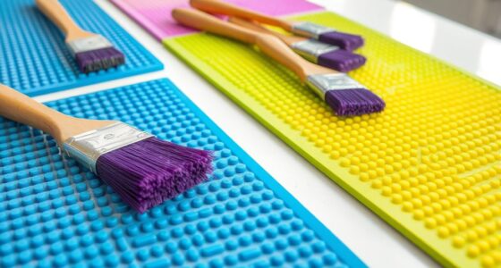 top brush cleaning mats