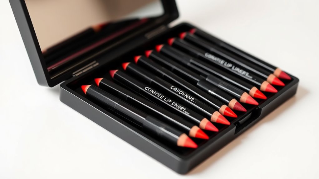 top red lip liners 2025