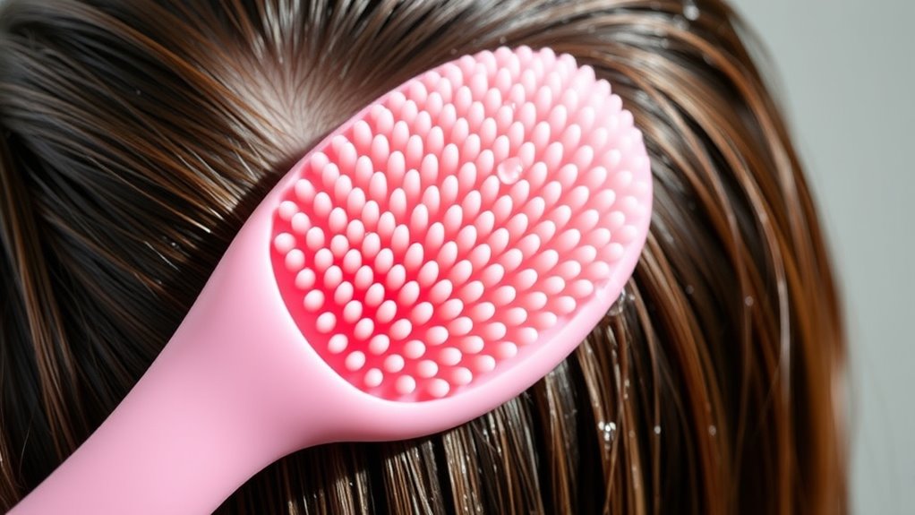 top silicone scalp scrubber