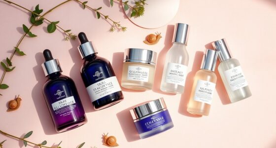 top snail mucin skincare products