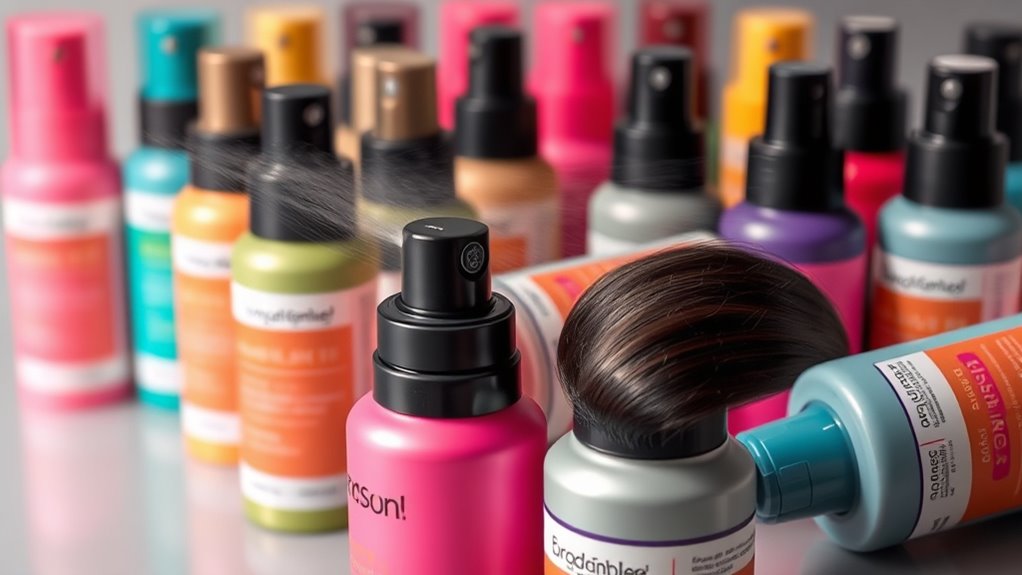 top temporary hair color sprays