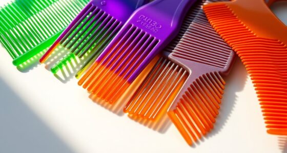 top wide tooth comb picks