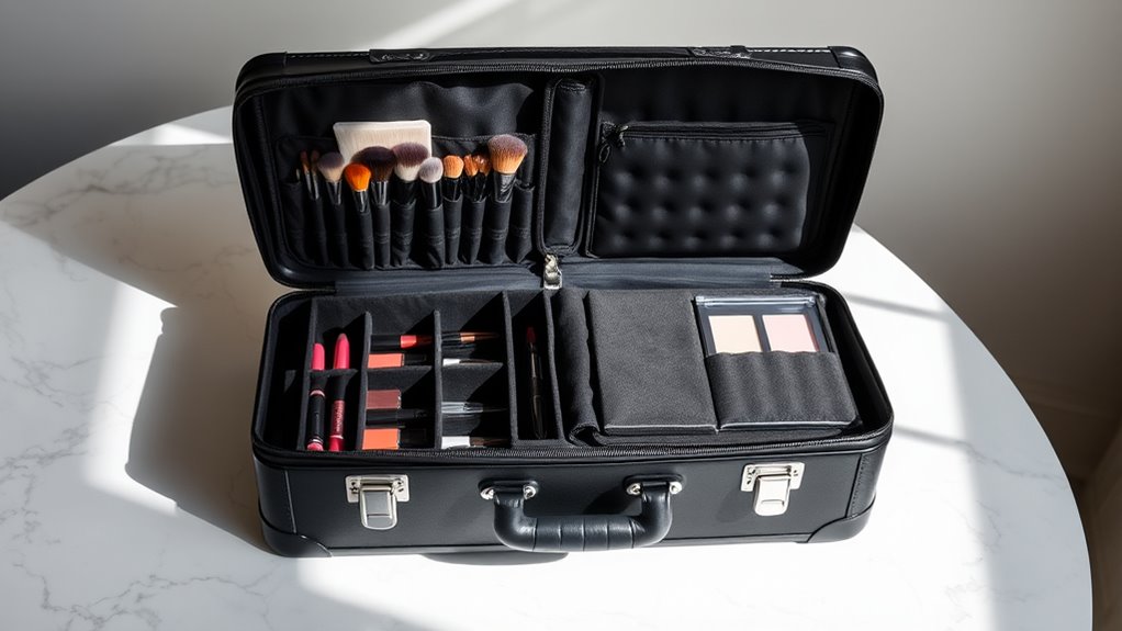 travel makeup case essentials