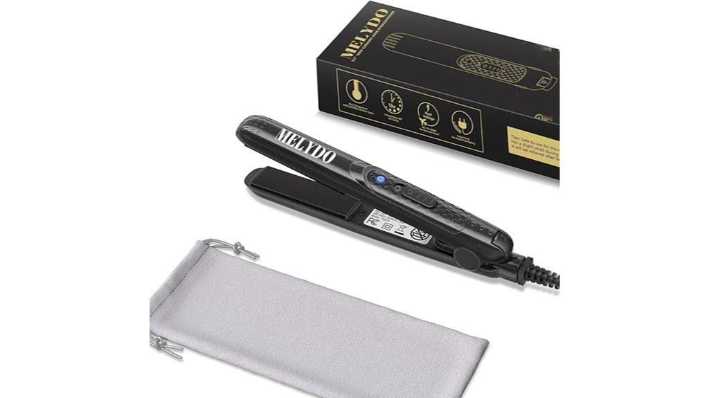 travel size ceramic straightener