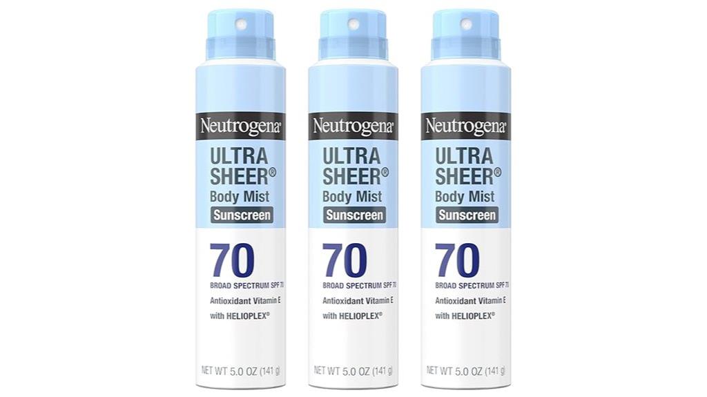 triple pack body sunscreen