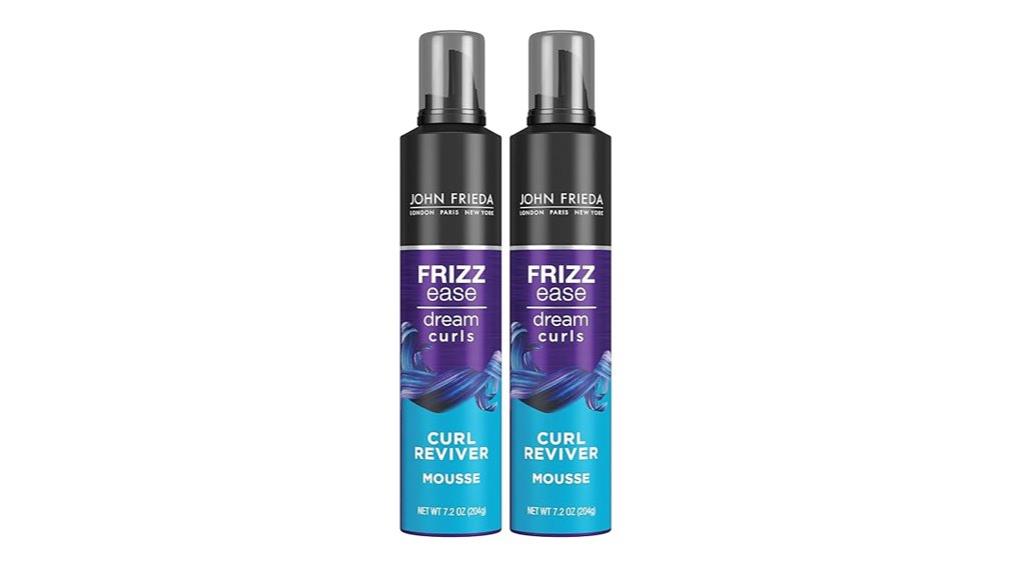 two pack curl mousse