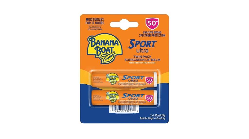 two pack spf 50 lip sunscreen