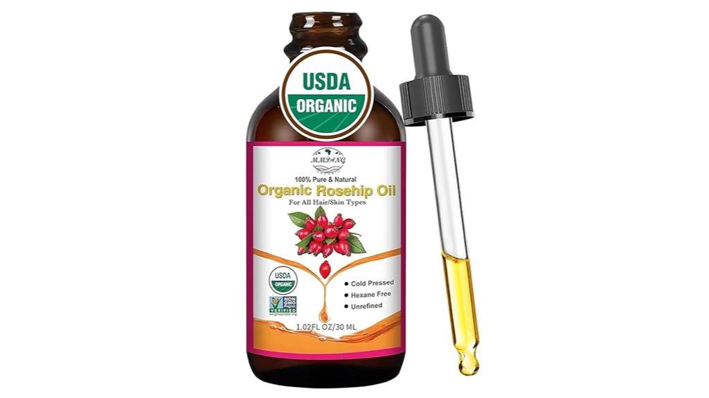 usda certified cold pressed rosehip