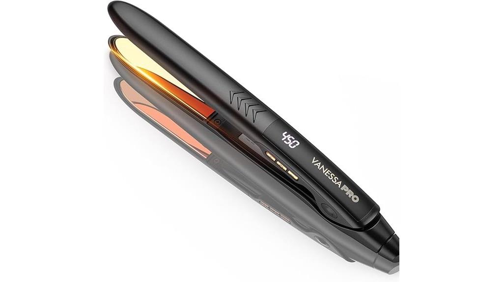 vanessa pro titanium flat iron