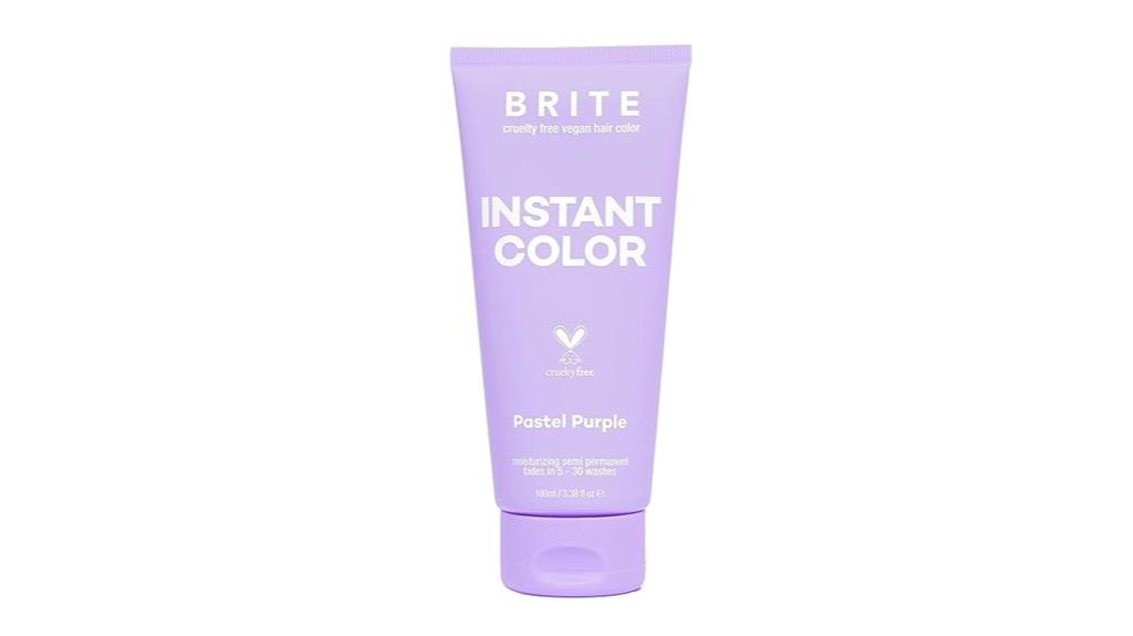 vegan pastel purple dye