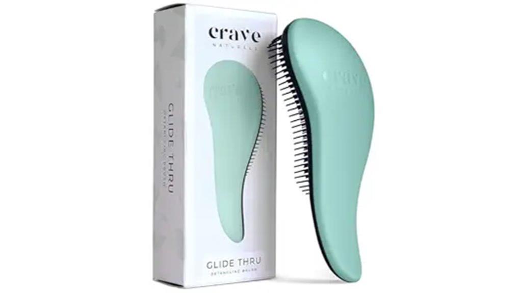 versatile detangling hairbrush