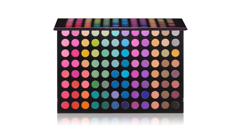 vibrant 96 color eyeshadow palette