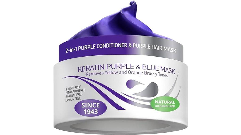 vitamins hair keratin mask