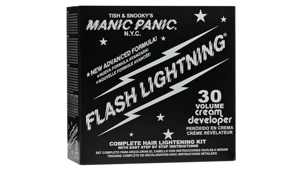 vivid bright hair bleach