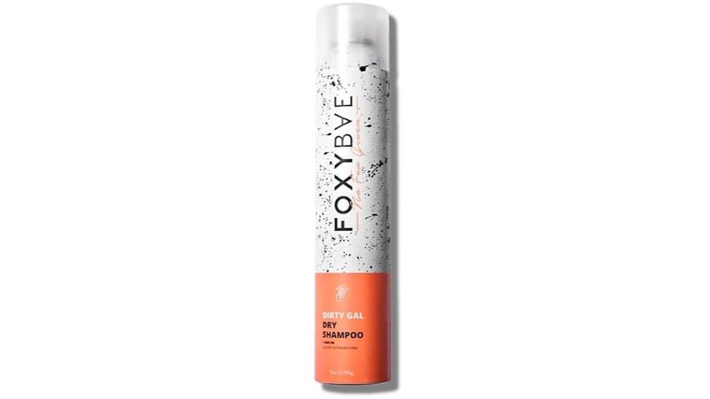 volumizing dry shampoo spray