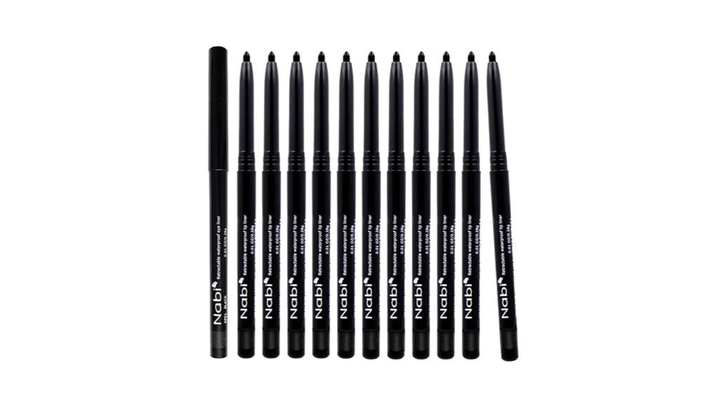 waterproof eyeliner pencil set
