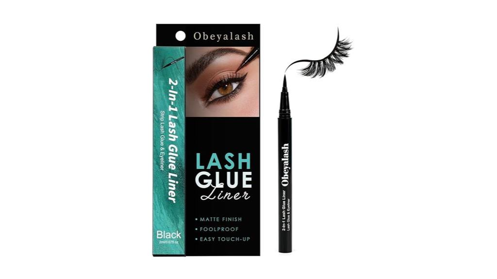 waterproof fast drying lash glue