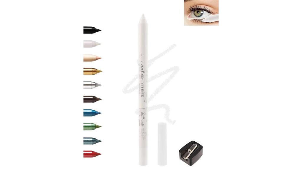 waterproof white eyeliner pen