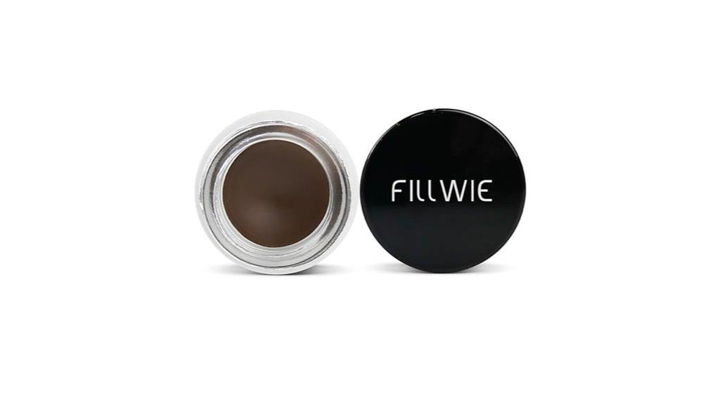 women s dark brown eyebrow pomade