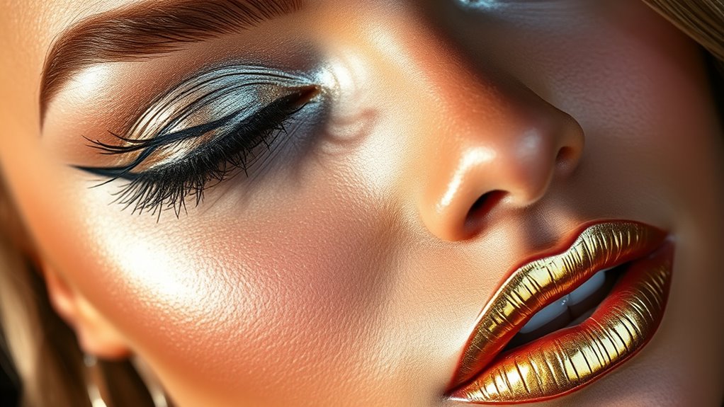 add shine with accents