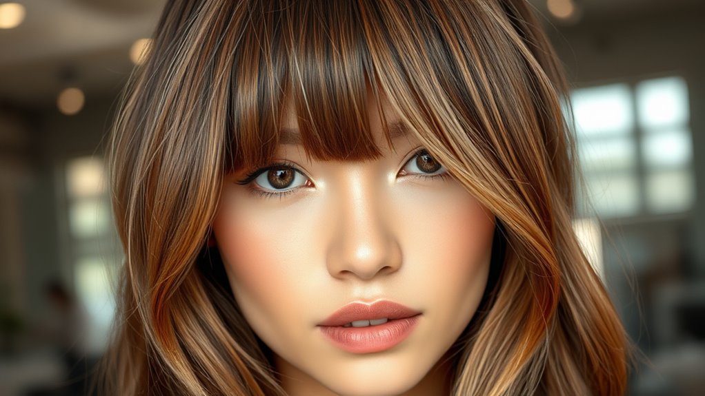 curtain bangs care tips