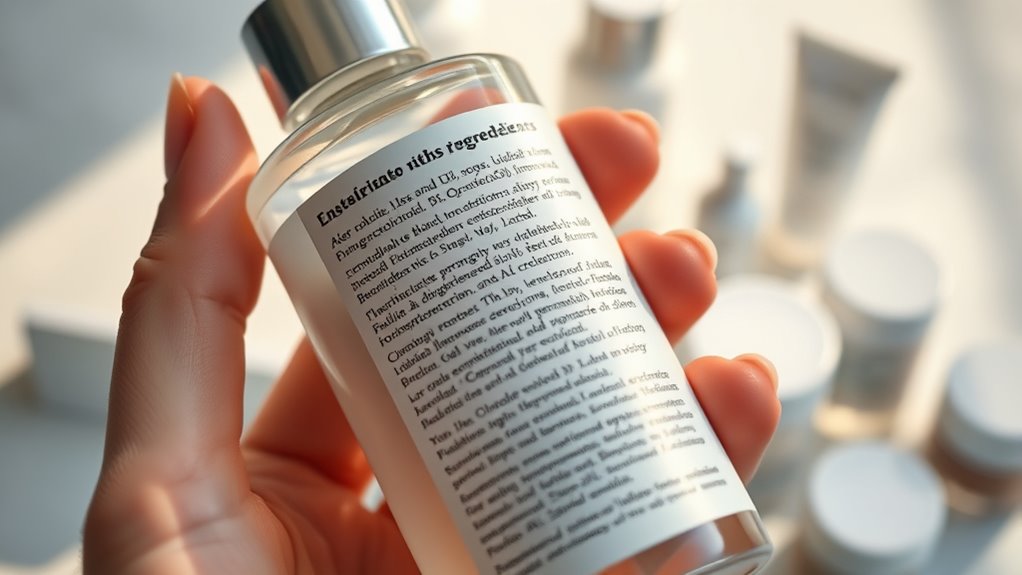 deciphering cosmetic ingredient labels