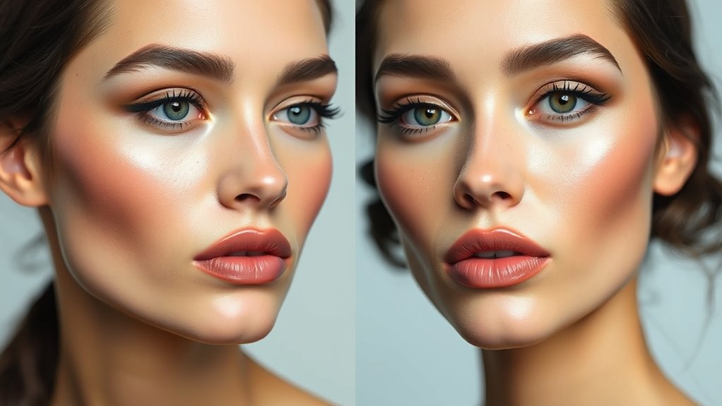 define enhance facial features