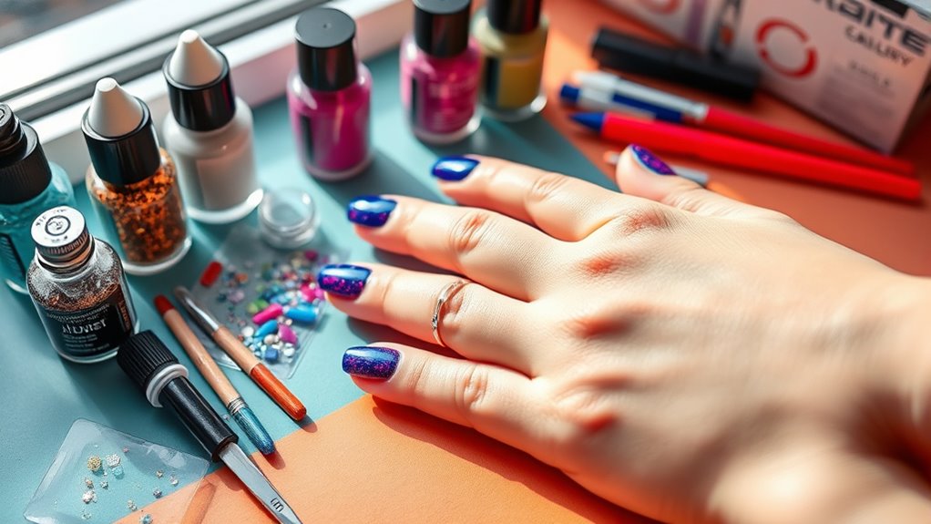 diy press on nail tutorial