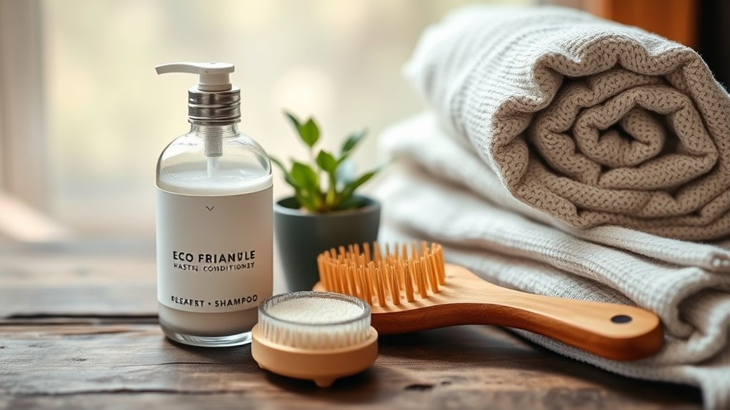 eco friendly hair routine