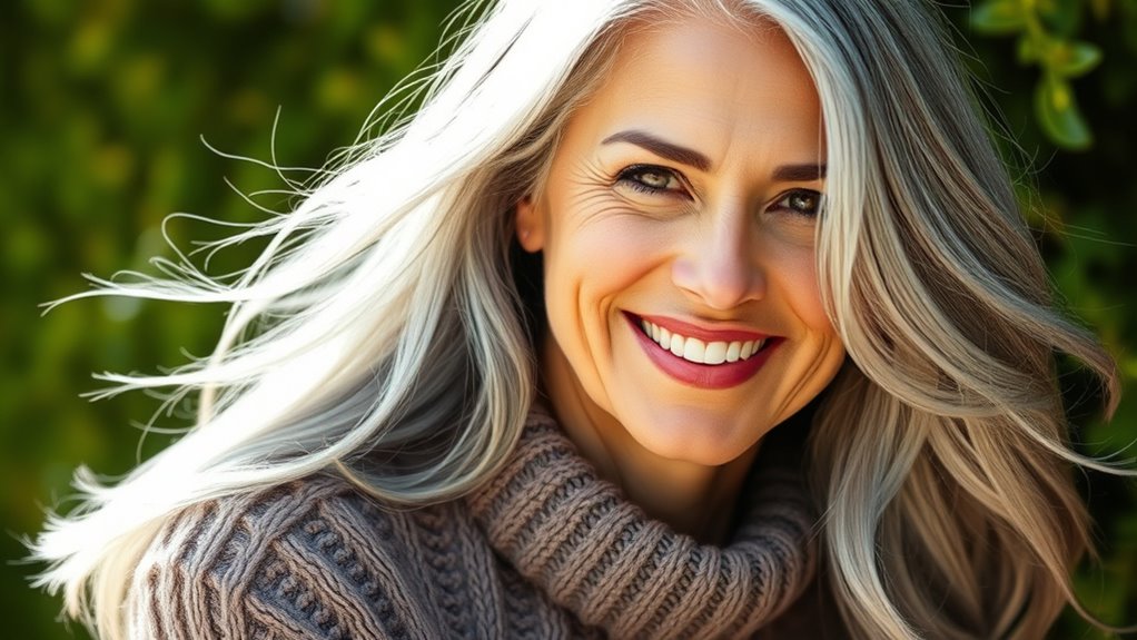 embrace natural grey confidence