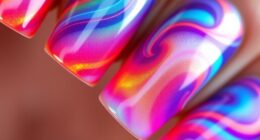 energy inspired nail gradients