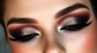 extra glam eye makeup ideas