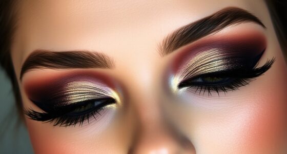 extra glam eye makeup ideas