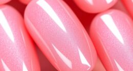 glossy plump nail finish